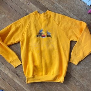 Embroidered sweatshirt